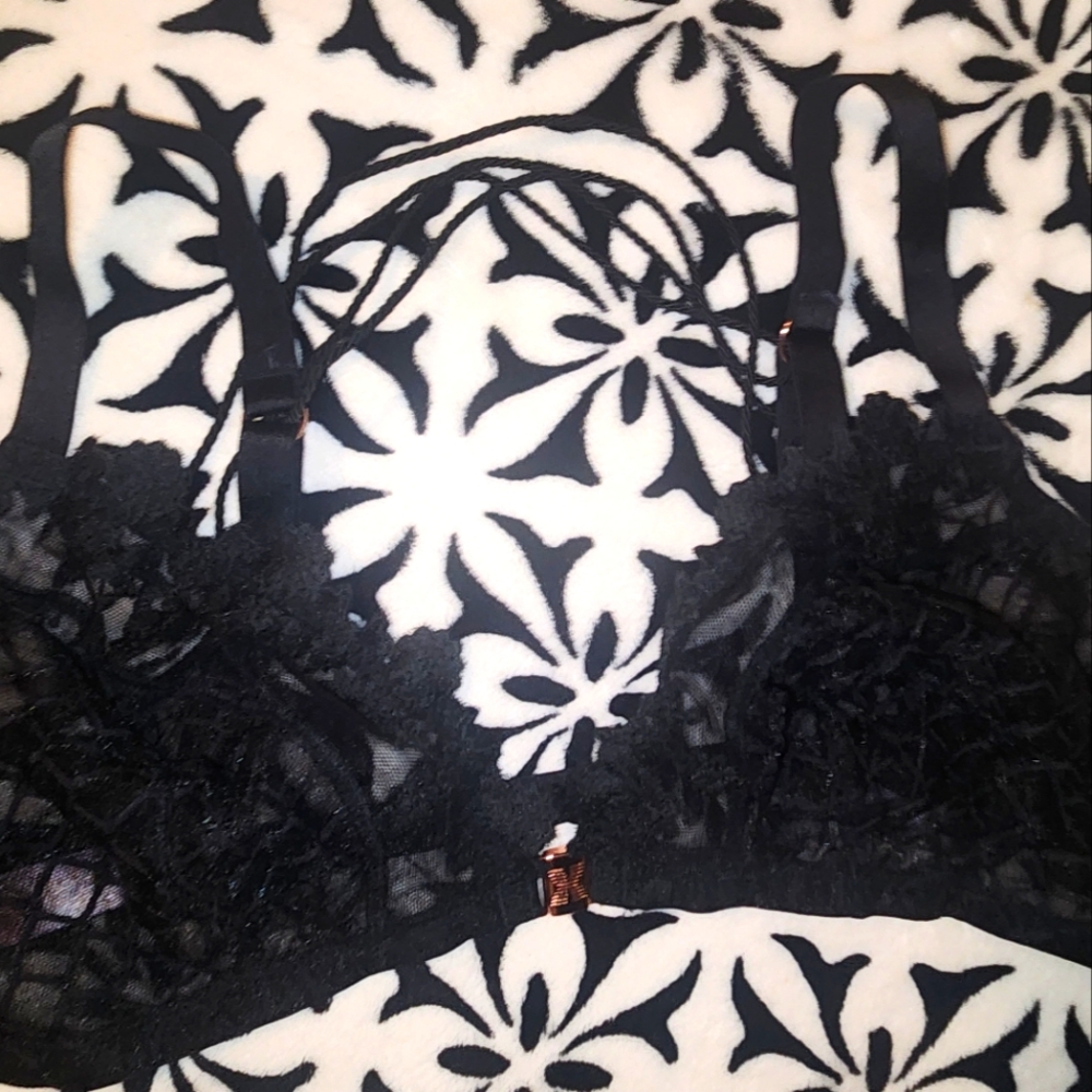 New Savage Fenty Lace Bra sz 2x - Picture 3 of 7